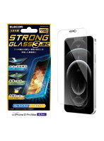 iPhone 12 Pro Max ガラスフィルム モース硬度7 薄型 0.21mm ブルーライトカット 芯強化 角強化 表面強化 貼りやすい 防塵 セラミックコート