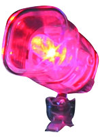 プラ・アクセサリー02 LEDライト赤 クリアVer.
