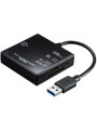 サンワサプライ USB3.1 マルチカードリーダー ADR-3ML39BK