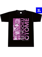 戦国乙女ぱちモ！オリジナルTシャツ-徳川イエヤス（XLサイズ）