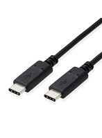 USB2.0ケーブル/PS5対応/C-Cタイプ/ノーマル/1.0m/ブラック