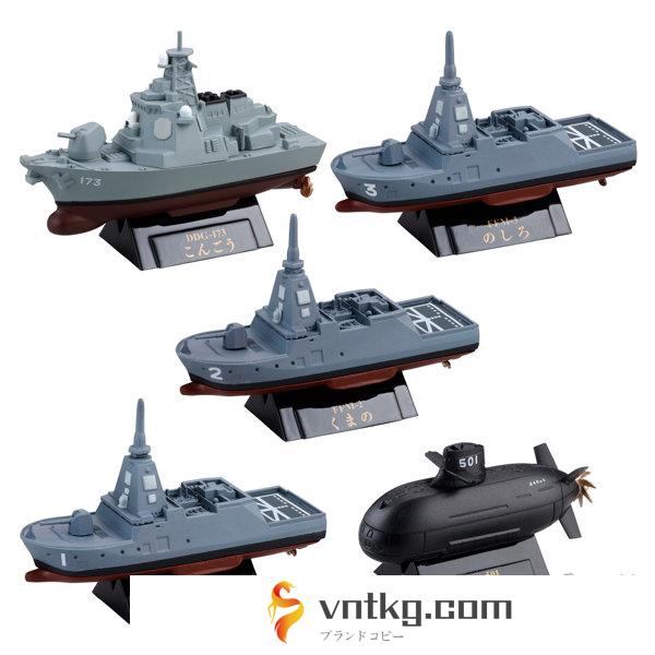 【BOX販売】miniQ ワールドシップデフォルメ6 海上自衛隊2 出動！最新鋭艦編（全5種） 1BOX:6個入