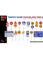 1/35 道路標識 （ユーゴスラビア 1990年代）