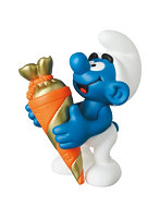 UDF THE SMURFS SERIES 1 SMURF with SURPRISE CONE