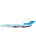 BOEING 727-200 JA8355 モヒカン ダイキャストモデル （ギア付 木製台座・プレート付）