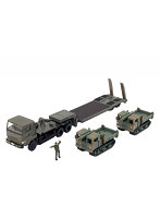 33125 トレーラーコレクション 自衛隊トレーラー 資材運搬車セット