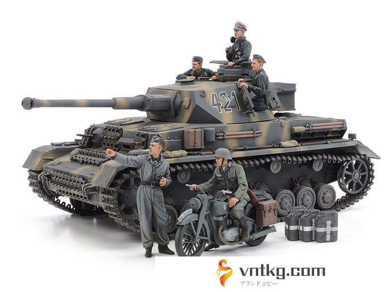 25209 1/35 ドイツIV号戦車G型初期生産車・伝令バイクセット ’ロシア戦線’【限定】