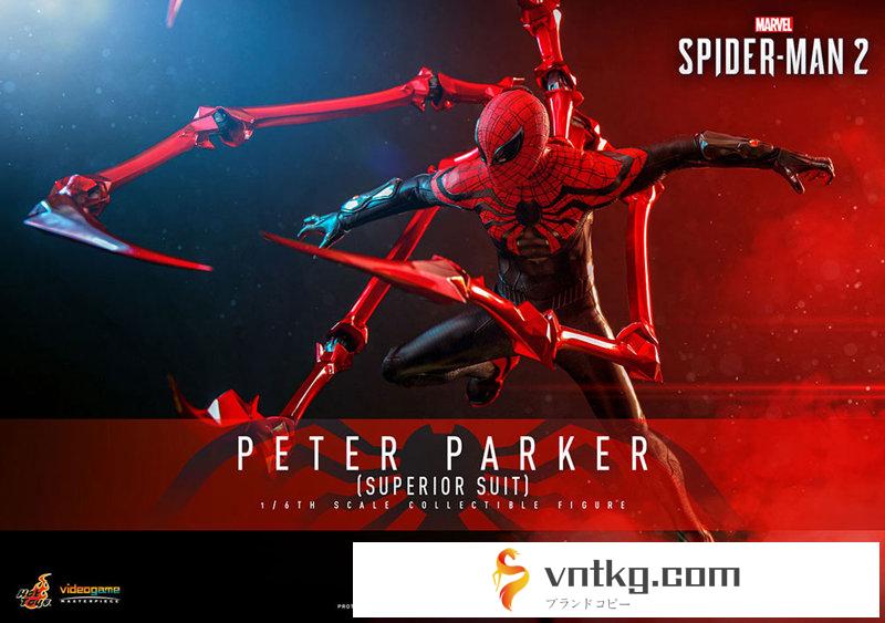 【ビデオゲーム・マスターピース】 『Marvel’s Spider-Man 2』 1/6スケールフィギュア ピーター・パーカー/スパイダーマン（スーペリア・スーツ）
