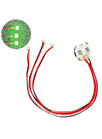 W-PARTS LEDモジュール（磁気スイッチ付）リードタイプ 緑