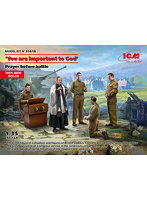 35616 1/35 イギリス陸軍野戦礼拝セット‘戦いの前の祈り’