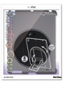 GREENHOUSE iPad用スタンド付きシェルカバー ブラック GH-CA-IPADRK