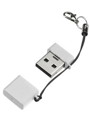 GREENHOUSE 小型USBカードリーダ ホワイト GH-CRMR-MMW