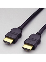 カテゴリー2対応 HDMIケーブル 1m（ブラック）/HDMIオス-HDMIオス