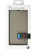 BMW 公式ライセンス品 Booktype case Bicolor Gray/Black iPhone6 PLUS用 BMFLBKP6LCLT