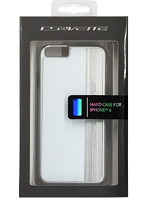 CORVETTE 公式ライセンス品 Hard Case White color、 silver brushed aluminum finish iPhone6 用 COHCP...