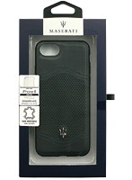 MASERATI 公式ライセンス品 iPhone8/7/6s/6専用 本革バックカバー MAGALHCI8NA