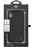 Mercedes 公式ライセンス品 iPhoneX専用 本革ハードケース NEW BOW II-Genuine leather Hard Case-Black...