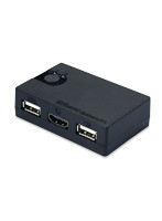 ラトックシステム HDMIディスプレイ/USBキーボード・マウス シンプル切替器（2台用） REX-230UH