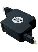 ミヨシ（MCO）HDMIコードリ-ルタイプケ-ブル HDMI-ミニHDMI 1.2m ブラック HDM-HERC12/BK