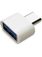 日本トラストテクノロジー OTG USB（A）→USB TypeC変換コネクター（ホワイト） OTGU2TC-WH