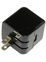 PROTEK USB AC充電器 大容量2400mA ブラック PAC-2400BK