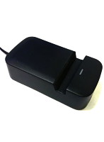 ブライトンネット USB-ACアダプタ スタンド機能付 3ポ-ト 6A対応 ブラック BS-USBAC3PTSTD/BK