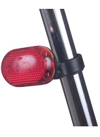 YAZAWA 自転車用LEDライト 赤色LED×3灯 LB201RD