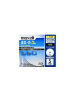 maxell 1-4倍速対応データ用ブルーレイディスクBD-R DL（50GB・5枚） BR50PPLWPB.5S