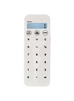 DRETEC 電卓・ライト付バイブタイマー「ディスティックプラス」 ホワイト CL-122WT