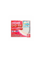 maxell 録画用DVD-RW 標準120分 1-2倍速 ワイドプリンタブルホワイト 20枚パック DW120WPA.20S
