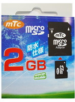 mtc microSD 2GB （PK） MT-MSD02GW