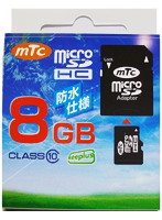 mtc microSDHCカード 8GB class10 （PK） MT-MSD08GC10W （UHS-1対応）