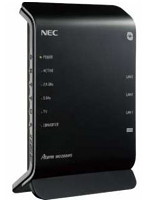 NEC 11ac対応 867＋300Mbps 無線LANルータ（親機単体） PA-WG1200HP3