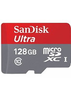 SanDisk ウルトラ microSDHC/ microSDXC UHS-I カード 128GB SDSDQUL128GJ35B