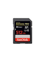 SanDisk エクストリームプロSDXC UHS-I 512GB SDSDXPA512GJU3