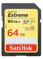 SanDisk エクストリーム SDXC UHS-I 64GB SDSDXVE-064G-JNJIP