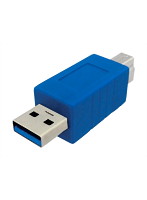 3Aカンパニー USB3.0 A（オス）-B（オス）変換プラグ USB変換アダプタ UAD-30PAB