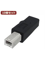 10個セット 3Aカンパニー USB2.0 microUSB（メス）-B（オス）変換プラグ USB変換アダプタ UAD-MCBB UAD-...