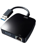 サンワサプライ USB3.1-アナログVGA・LAN変換アダプタ USB-CVU3VL1