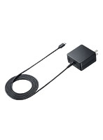 サンワサプライ USB Power Delivery対応AC充電器（PD60W・TypeCケーブル一体型） ACA-PD65BK
