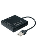 サンワサプライ USB2.0カードリーダー ADR-ML23BK