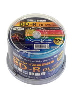 6個セット HIDISC 録画用BD-R DL 50GB 1-6倍速対応 50枚 HDBDRDL260RP50X6