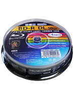 10個セット HIDISC 録画用BD-R DL 50GB 1-6倍速対応 10枚 HDBD-RDL6X10SPX10