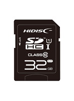 HIDISC SDHCカード 32GB CLASS10 UHS-1対応 HDSDH32GCL10UIJP3