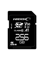 HIDISC 超高速SDXCカード 256GB CLASS10 UHS-I Speed class3， A1対応 HDSDX256GCL10V30