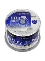 6個セット PREMIUM HIDISC BD-R 1回録画 6倍速 25GB 50枚 スピンドルケース HDVBR25RP50SPX6