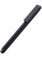 スマートフォン・タブレット用タッチペン/シリコン/ブラック P-TP01BK