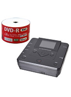 サンコー PCいらずでDVDにダビングできるメディアレコーダー DVD-R 50枚セット MEDRECD8＋DVD