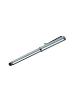 ミヨシ銀繊維配合ノック式タッチペン シルバー STP-15/SL