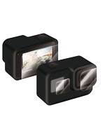 アクションカメラ用アクセサリ/液晶保護フィルム/GoPro HERO8 Black/ガラス/0.33mm/防指紋/光沢